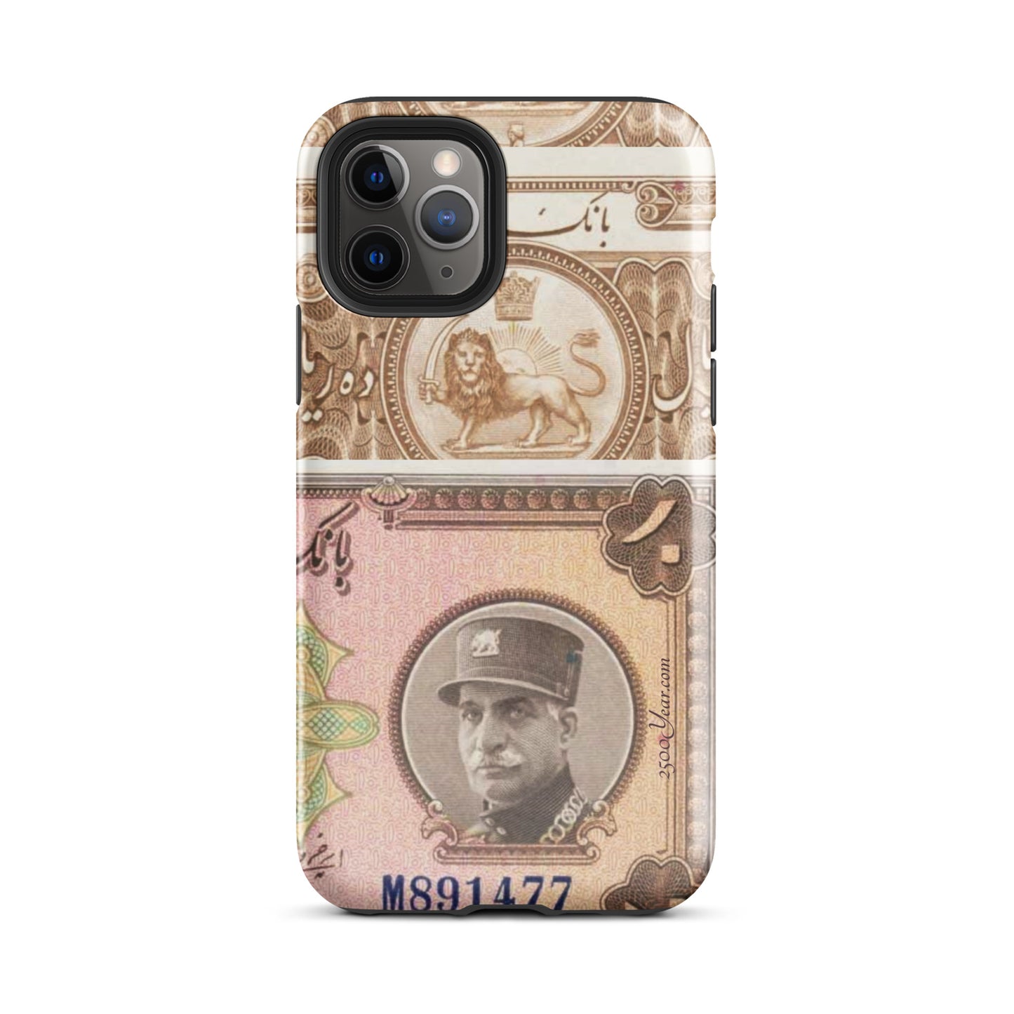 Reza Shah 10 Rials banknote Case for iPhone®