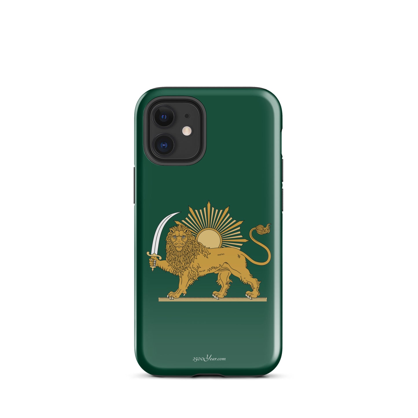 Persian Lion & Sun Case for iPhone® ( Green )