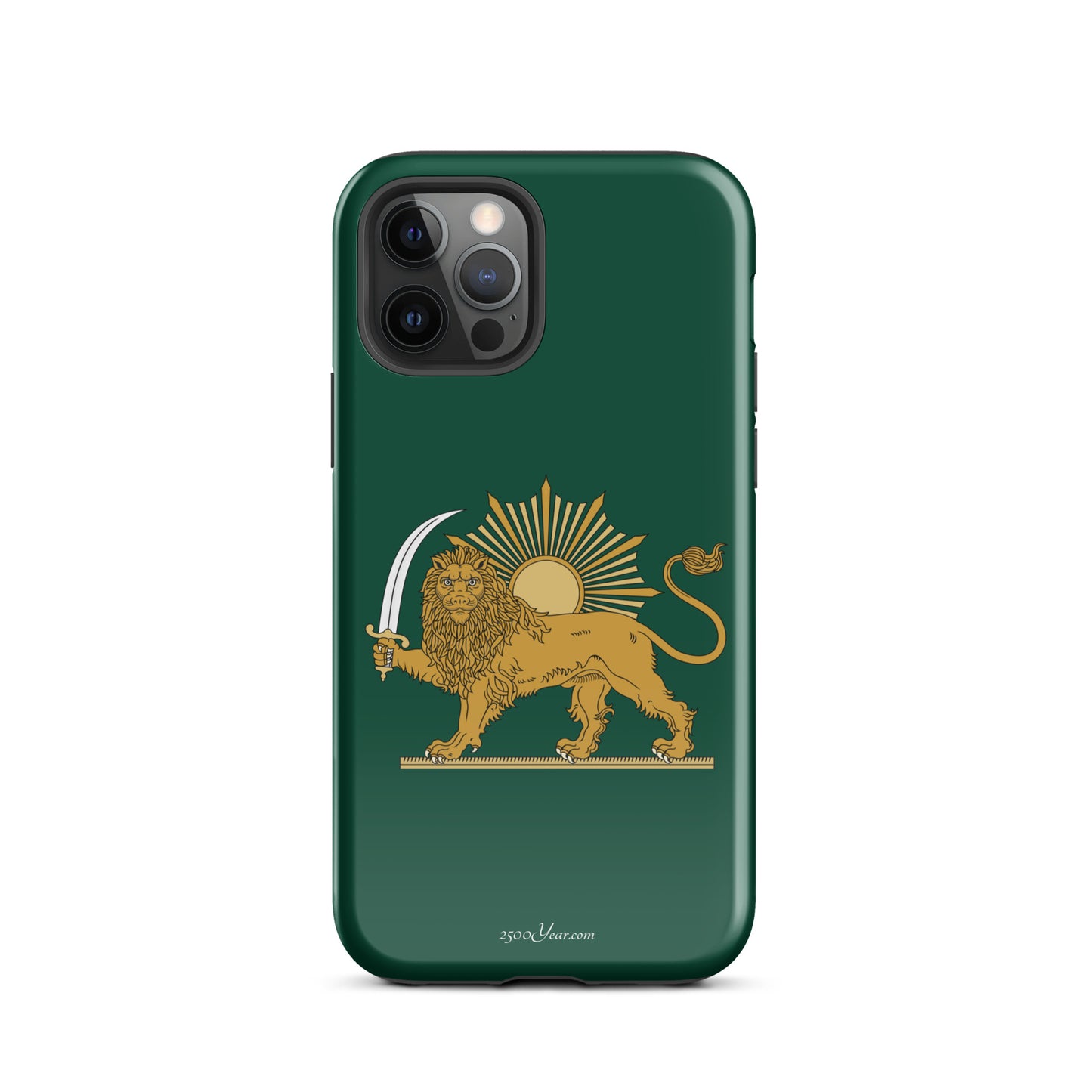 Persian Lion & Sun Case for iPhone® ( Green )