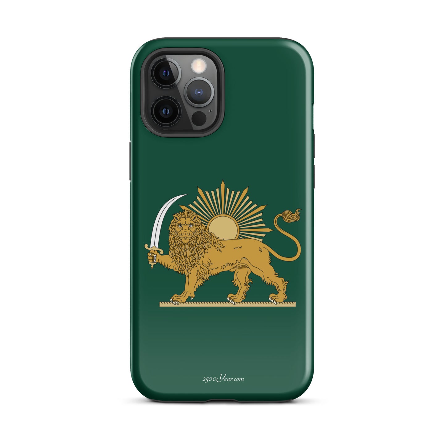 Persian Lion & Sun Case for iPhone® ( Green )