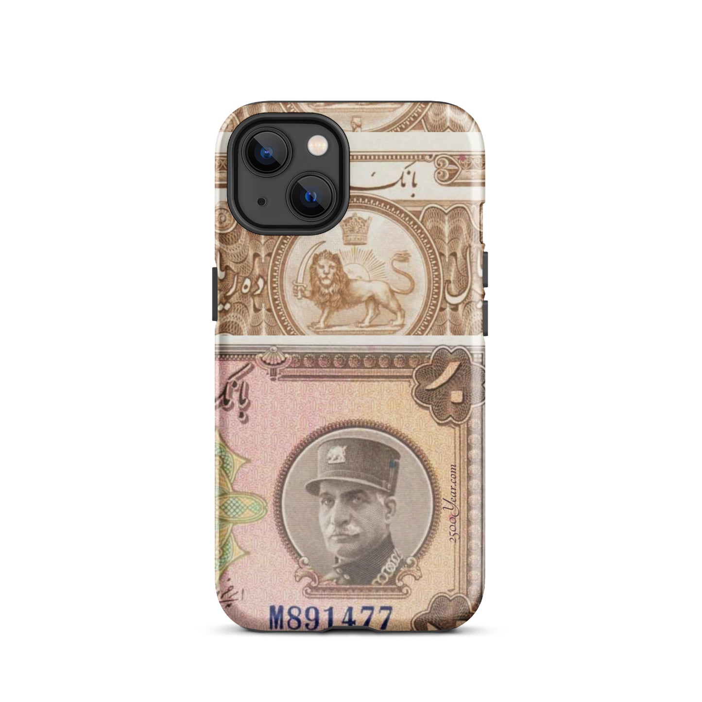 Reza Shah 10 Rials banknote Case for iPhone®