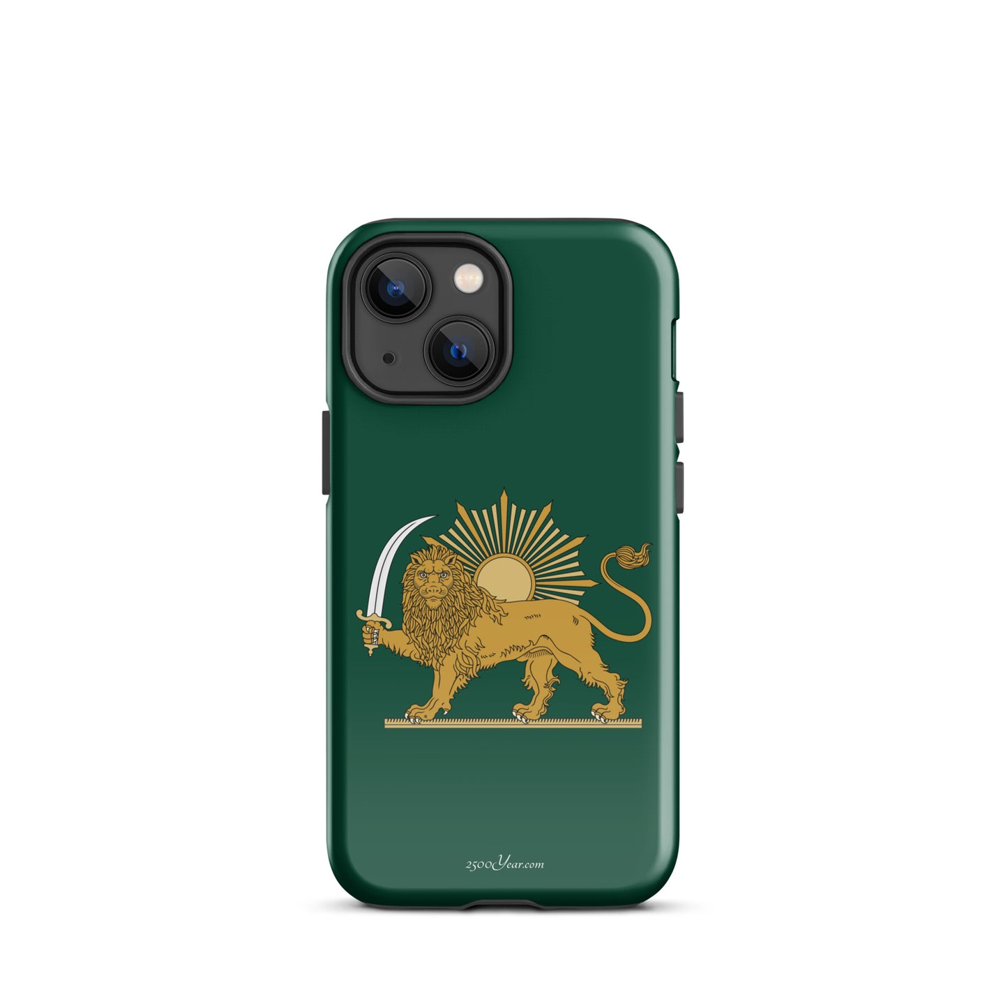 Persian Lion & Sun Case for iPhone® ( Green )