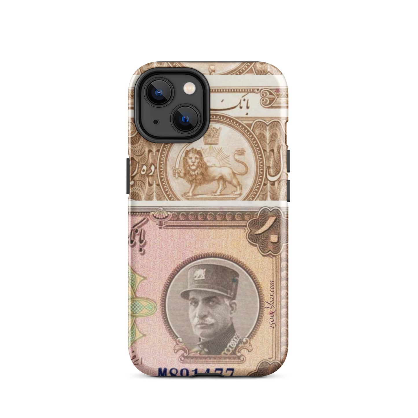 Reza Shah 10 Rials banknote Case for iPhone®