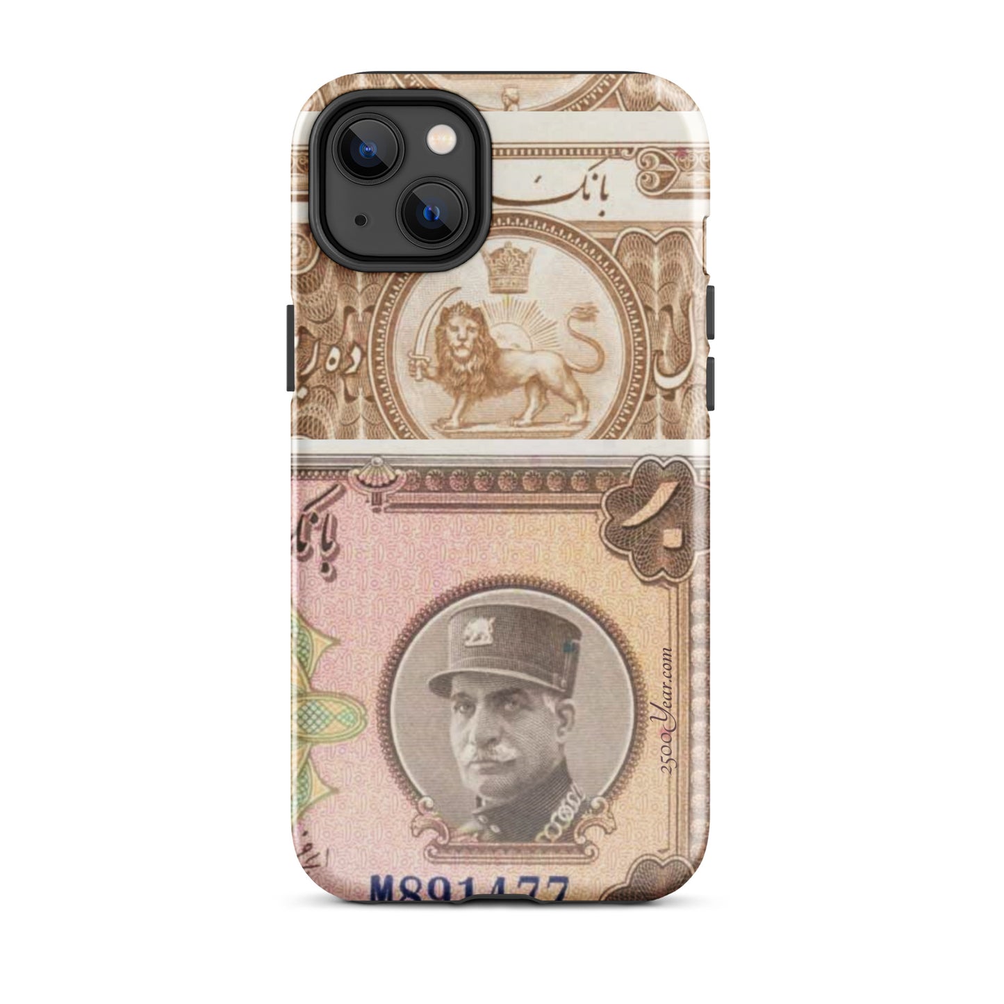 Reza Shah 10 Rials banknote Case for iPhone®