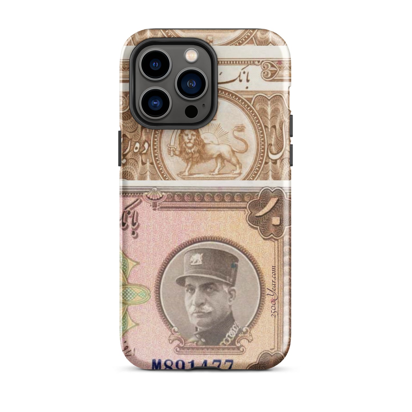 Reza Shah 10 Rials banknote Case for iPhone®