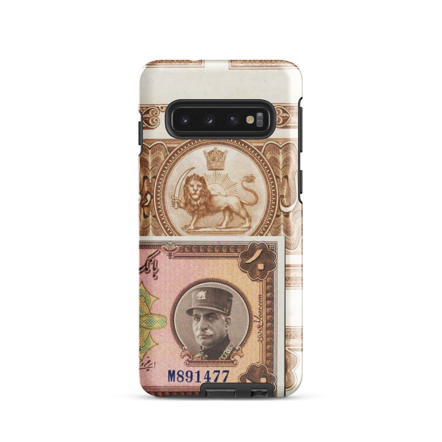 Reza Shah 10 Rials banknote case for Samsung®