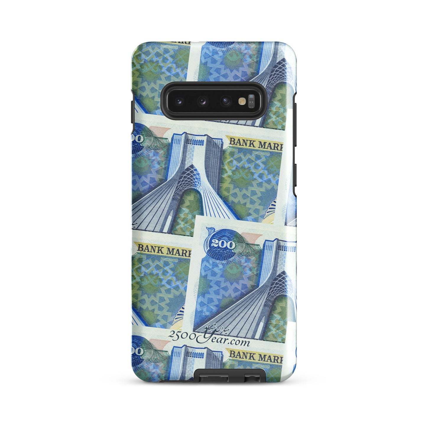 200 Toman Iran Pahlavi Banknote Design case for Samsung®