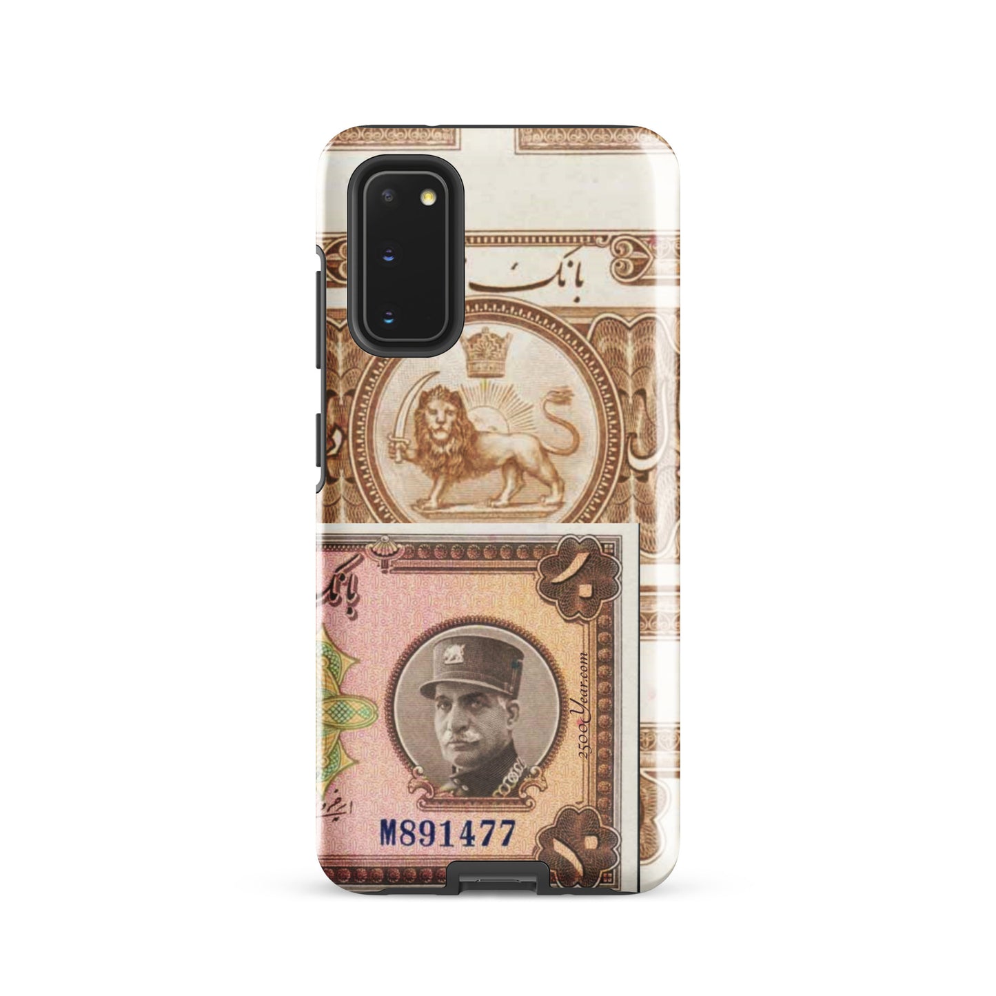 Reza Shah 10 Rials banknote case for Samsung®