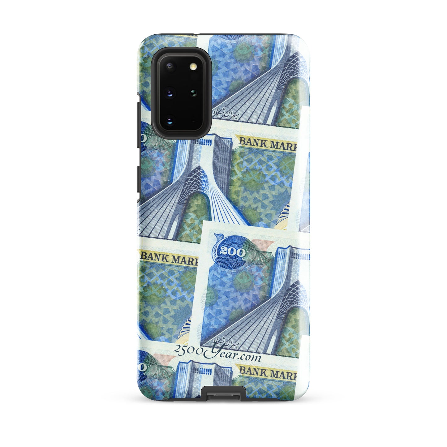 200 Toman Iran Pahlavi Banknote Design case for Samsung®