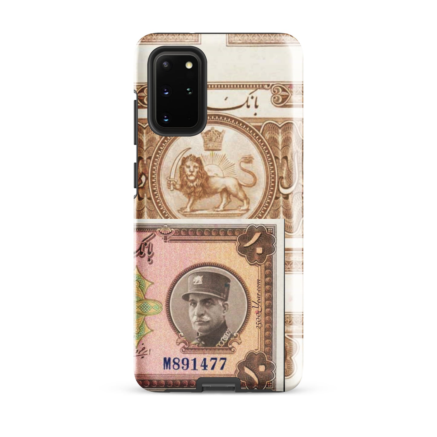 Reza Shah 10 Rials banknote case for Samsung®