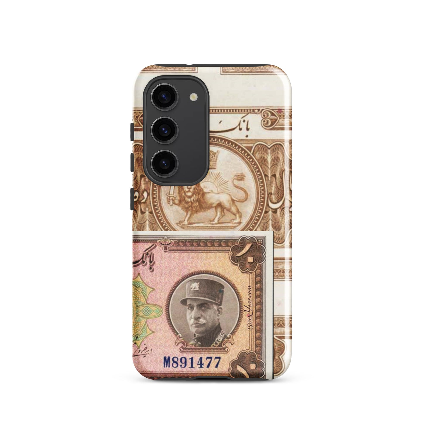 Reza Shah 10 Rials banknote case for Samsung®