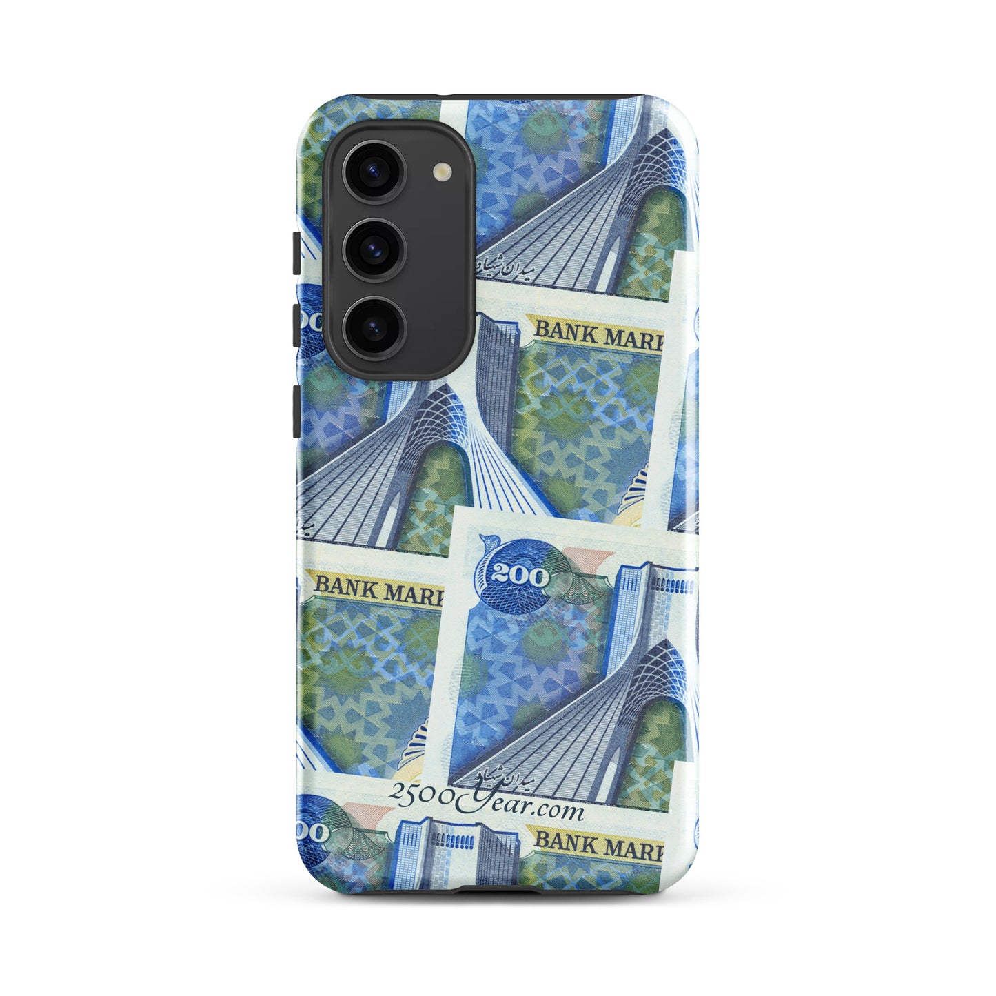 200 Toman Iran Pahlavi Banknote Design case for Samsung®