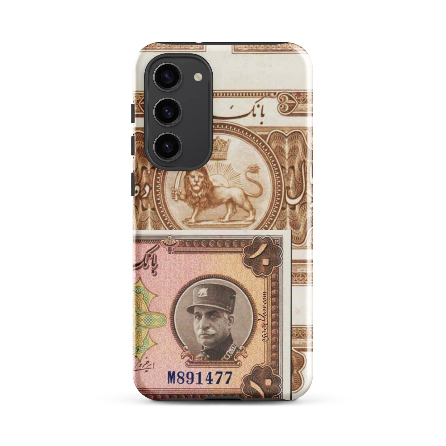 Reza Shah 10 Rials banknote case for Samsung®