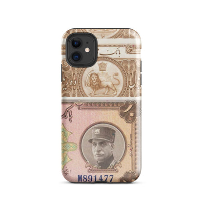 Reza Shah 10 Rials banknote Case for iPhone®